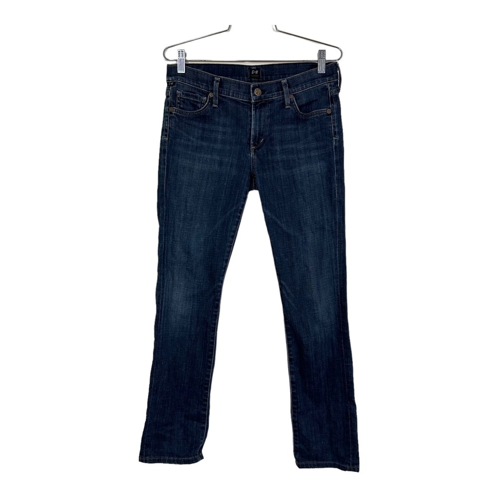 Citizens Of Humanity Ava Low Rise Straight Leg Blue Jeans 28